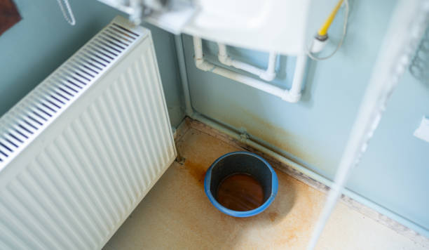Water damage restoration process in MS